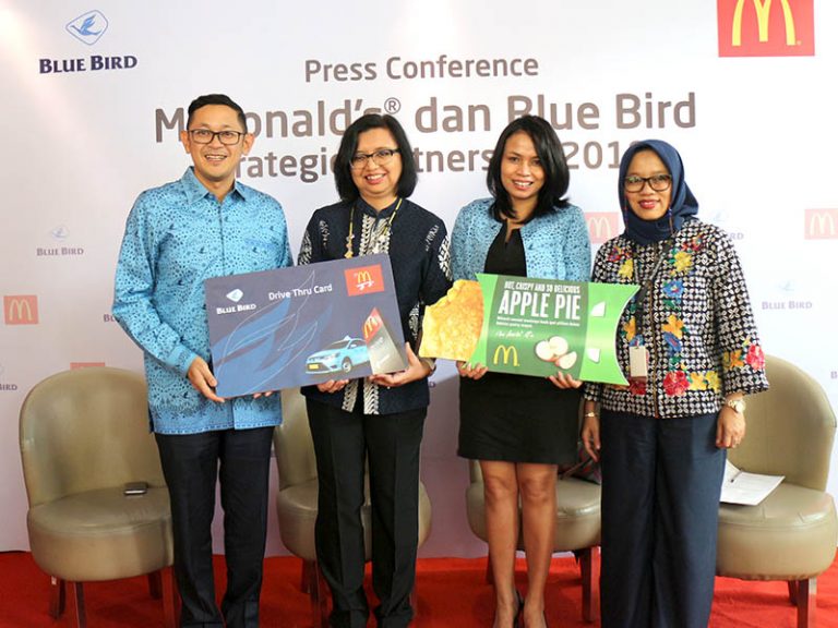 Blue Bird Hadirkan Kerja Sama Dengan McDonald’s Indonesia Untuk Tingkatkan Pelayanan dan Keuntungan Bagi Para Pelanggan dan Pengemudi
