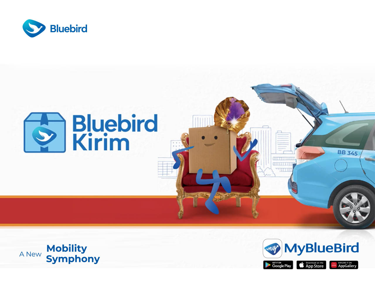 Bluebird Kirim Sediakan Fasilitas Logistik dengan Daya Angkut Hingga 200 Kilogram di Seluruh Kota Layanan