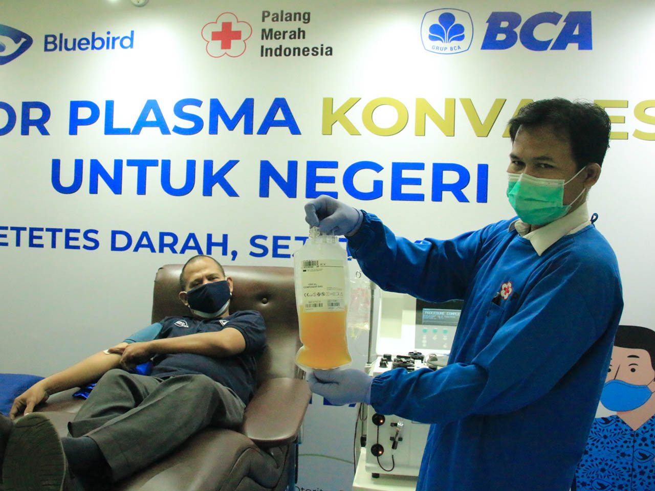Bluebird Selenggarakan Kegiatan Donor Plasma Konvalesen guna Dukung Tingkat Kesembuhan Penderita COVID-19