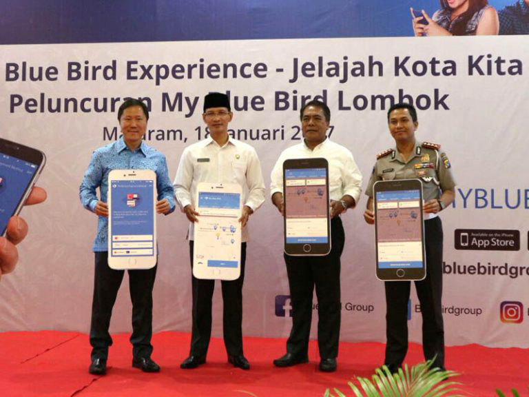 Aplikasi My Blue Bird Dukung Pariwisata Lombok