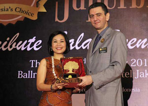 Blue Bird, the Most Inspiring Brand Award 2012