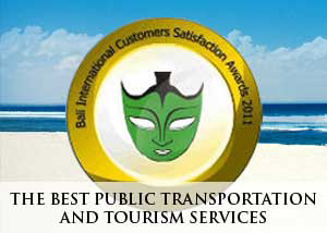 Bali Taxi awarded for 2011 Best Performer in Public Transportation Tourism Services