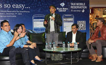 The Launching of Taxi Mobile Reservation for Android and iPhone