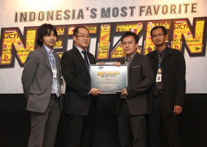 Blue Bird taxi, was chosen as the favorite brand by internet users in Indonesia