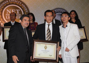 Blue Bird Group achieved the Net Promoter at the Customer Loyalty Award 2011