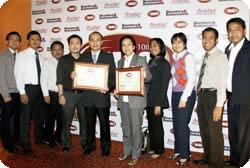Indonesia’s Most Admired Company (IMAC) Award 2010 for Blue Bird Taxi and Golden Bird