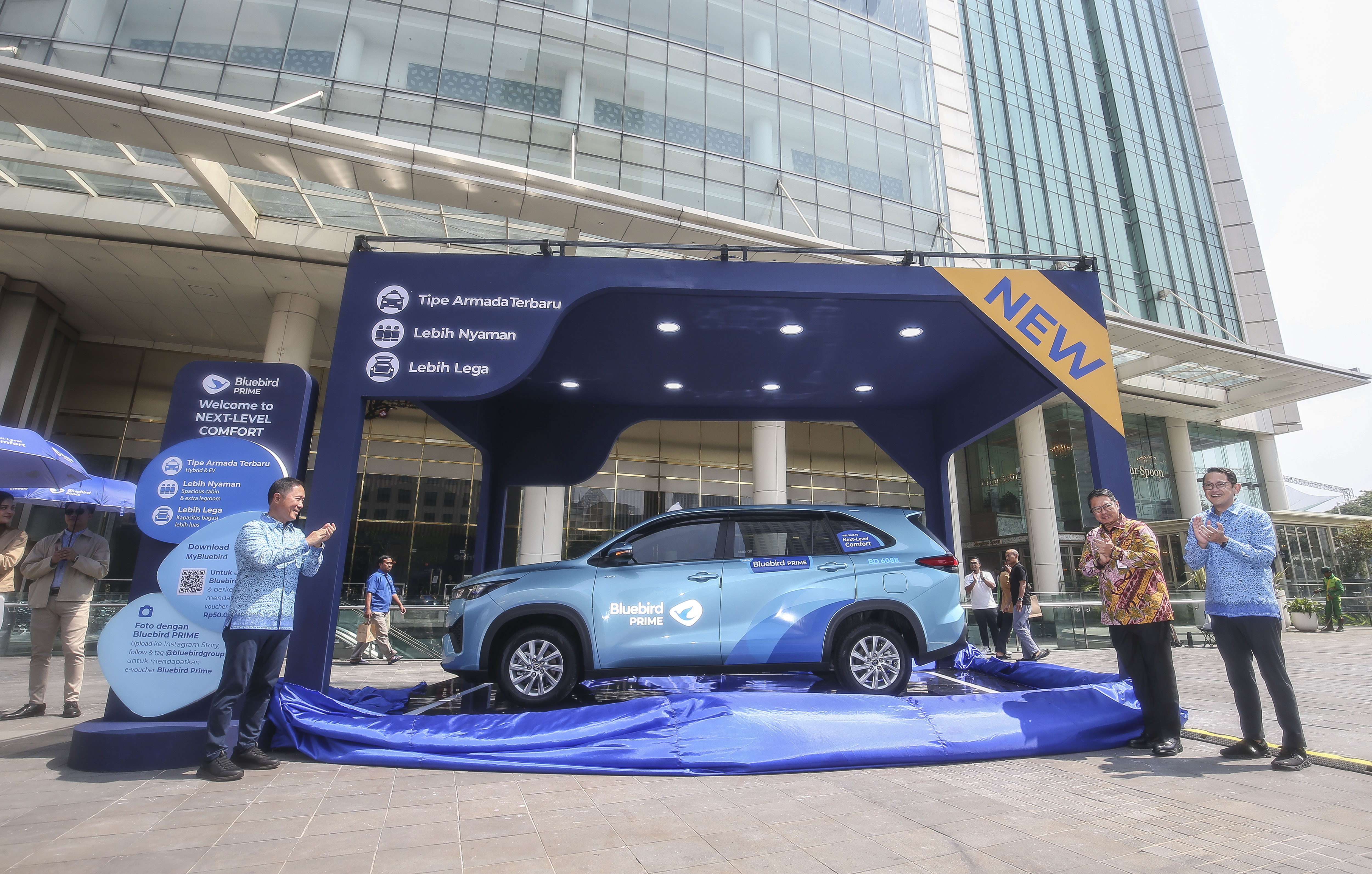 Bluebird Perluas Ekosistem Mobilitas  dengan Hadirkan Bluebird Prime